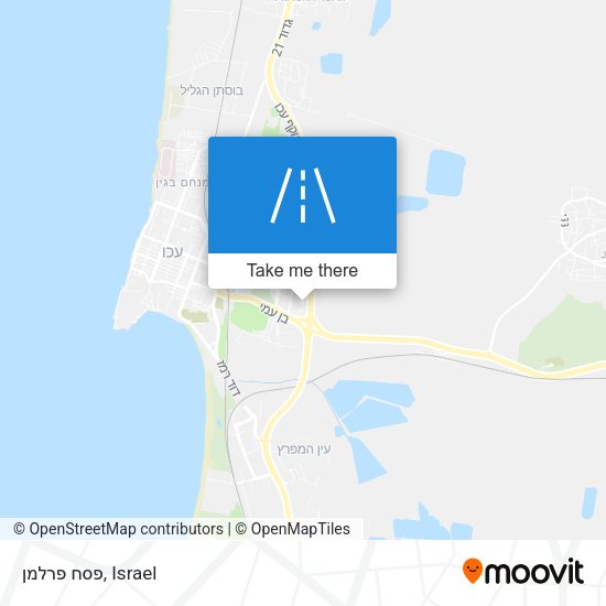 פסח פרלמן map