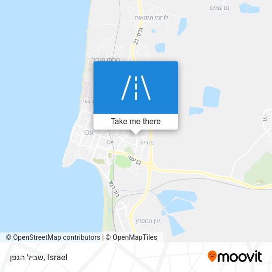 שביל הגפן map