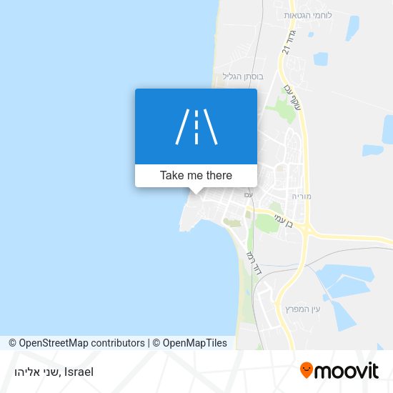 שני אליהו map