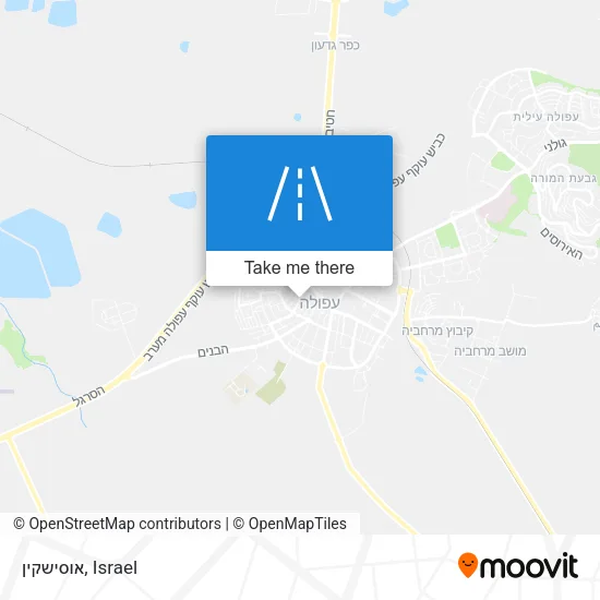Карта אוסישקין