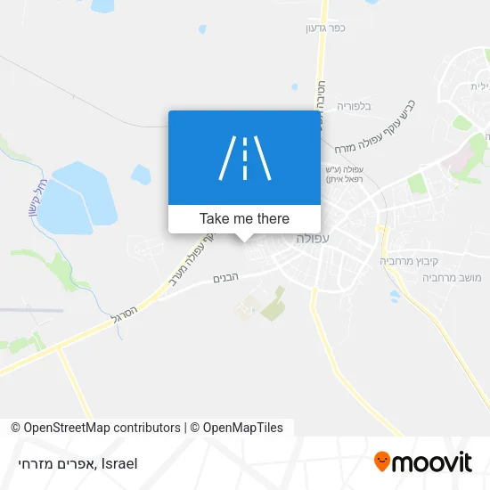 Карта אפרים מזרחי