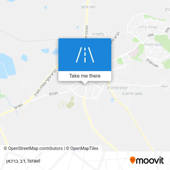 Карта דב ברכאן
