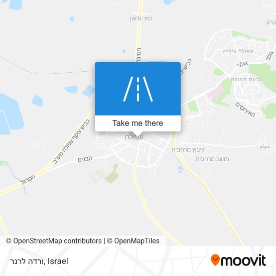 Карта ורדה לרנר