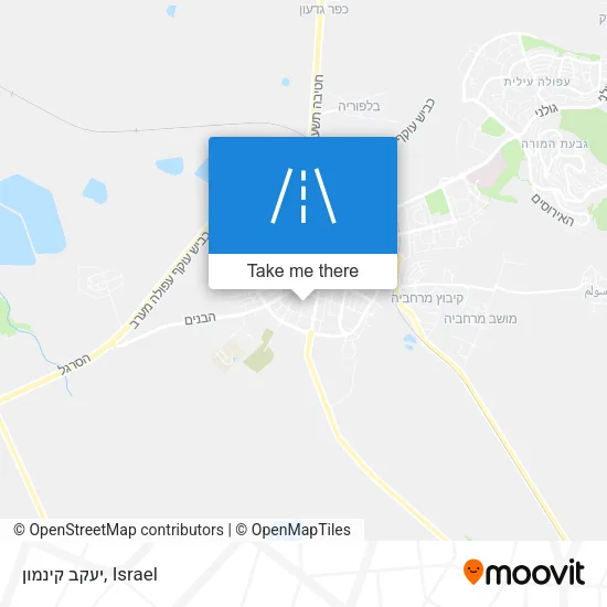 Карта יעקב קינמון