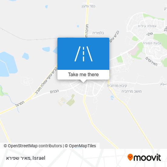 מאיר שפירא map