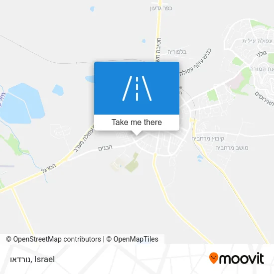 Карта נורדאו