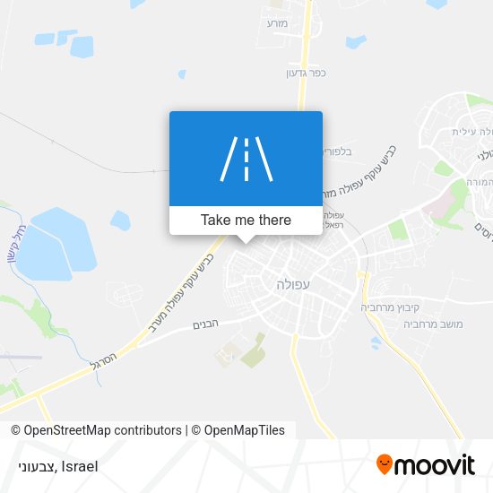 צבעוני map