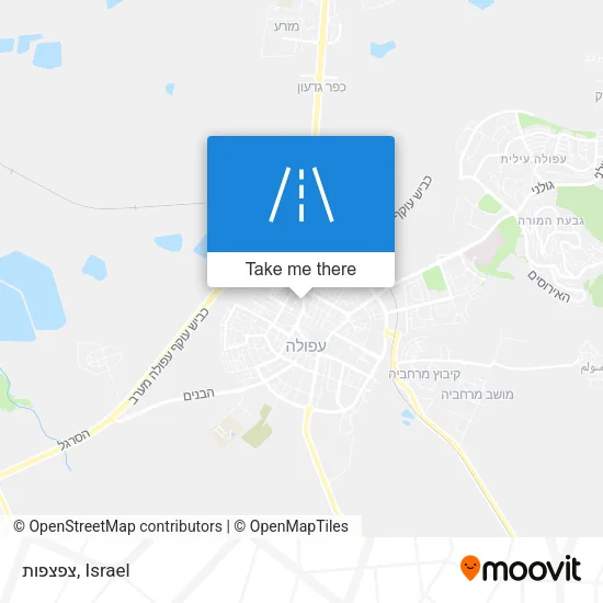 Карта צפצפות