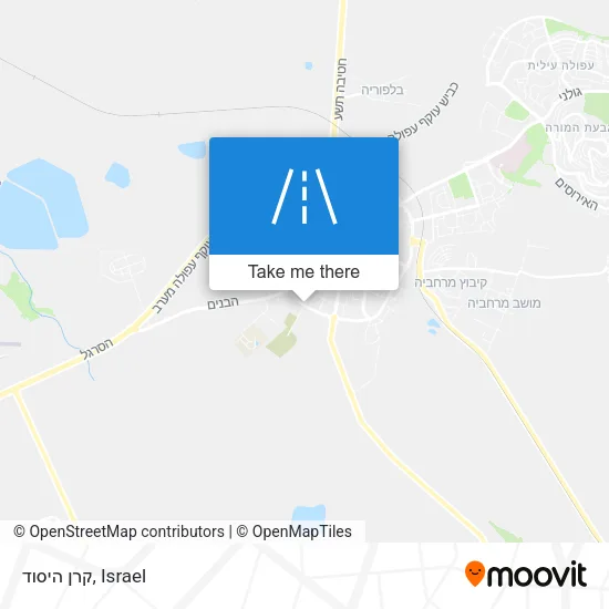 Карта קרן היסוד