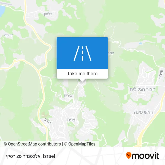 Карта אלכסנדר פצ'רסקי