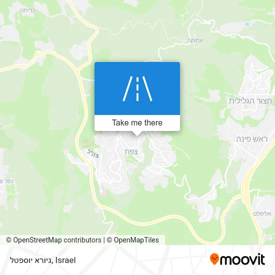 Карта גיורא יוספטל