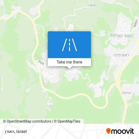 Карта האורן