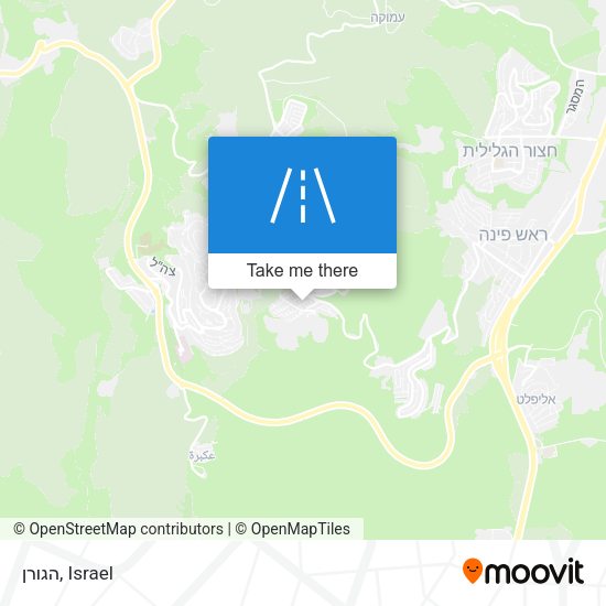 הגורן map