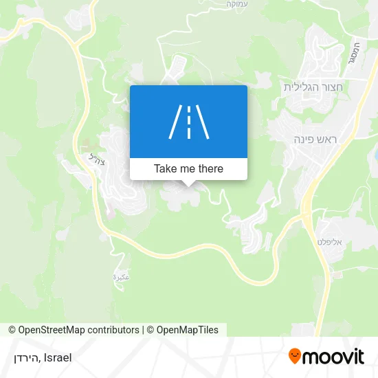 Карта הירדן