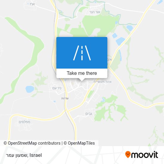 Карта שמעון עמר