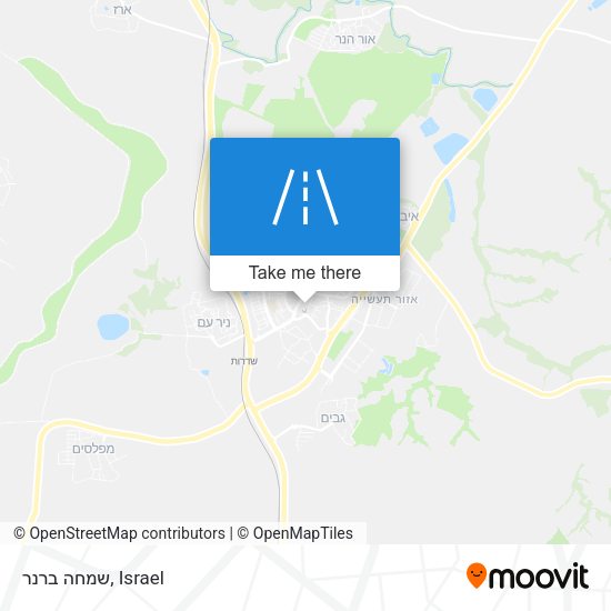 Карта שמחה ברנר