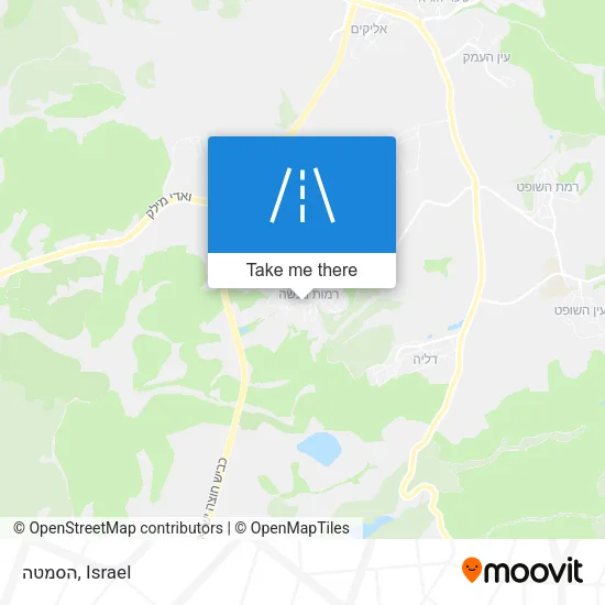 Карта הסמטה