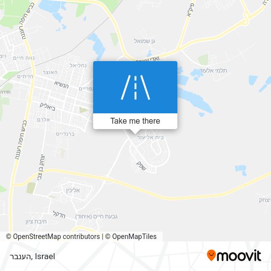 הענבר map