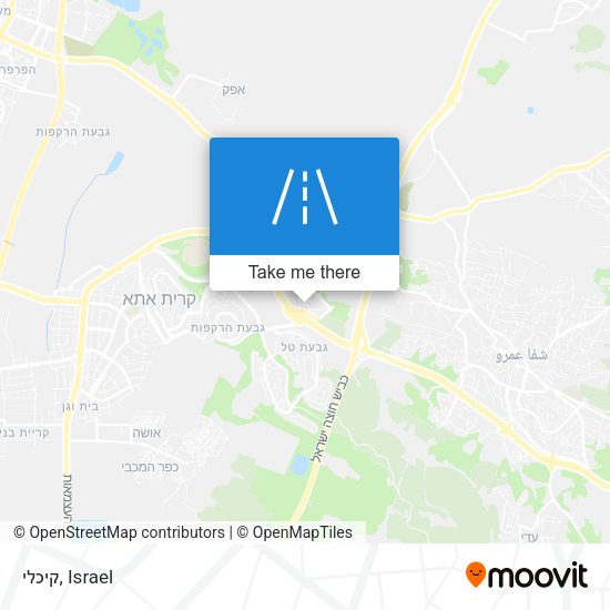 קיכלי map