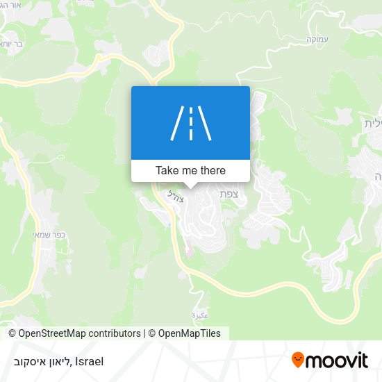 ליאון איסקוב map