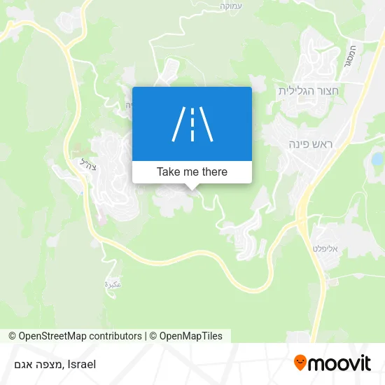 Карта מצפה אגם