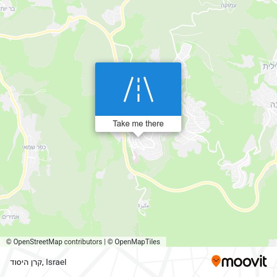קרן היסוד map