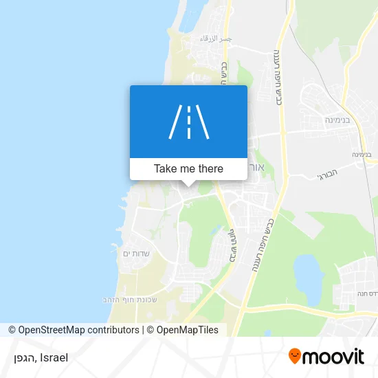 הגפן map