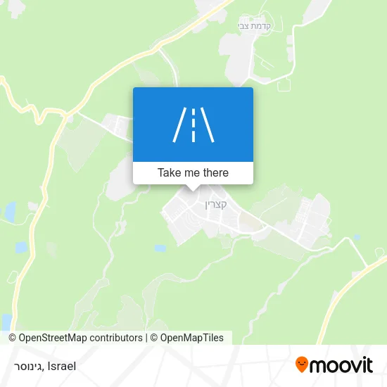 Карта גינוסר
