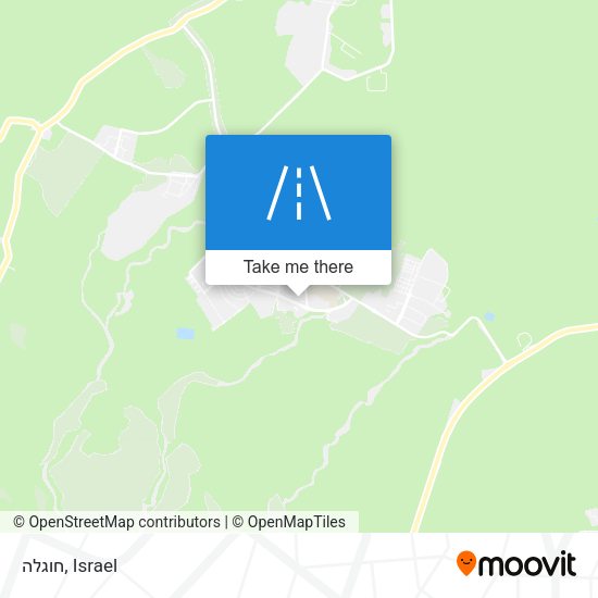 חוגלה map