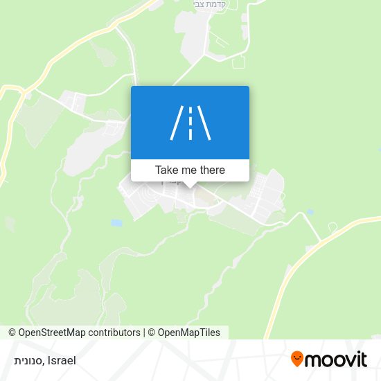 Карта סנונית