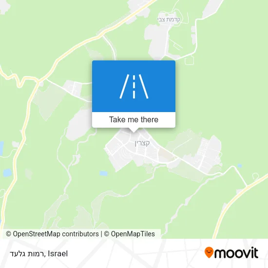 Карта רמות גלעד