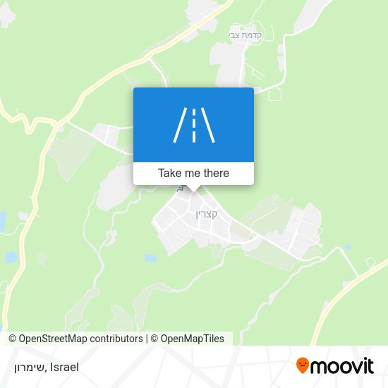 שימרון map