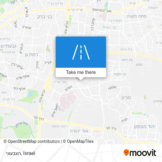 Карта הצבעוני