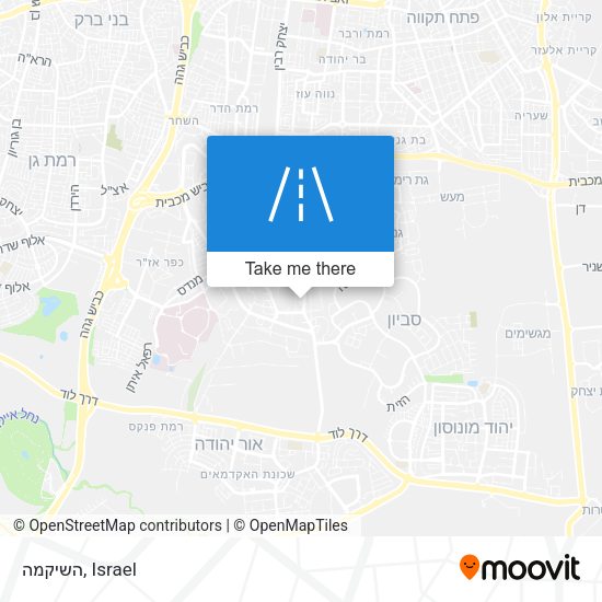 השיקמה map