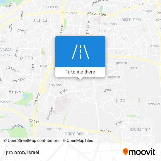 Карта מנחם בגין