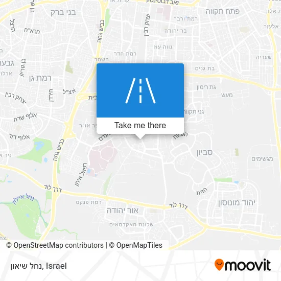 Карта נחל שיאון