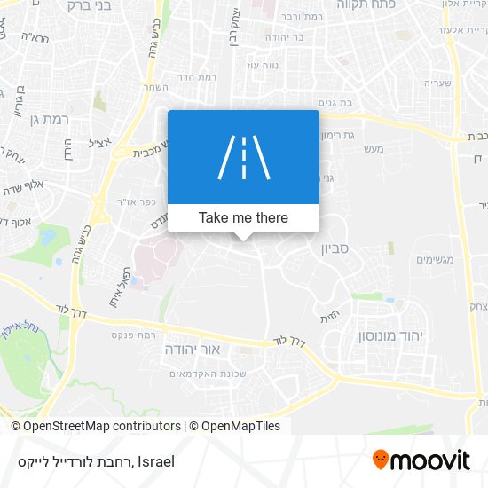 רחבת לורדייל לייקס map