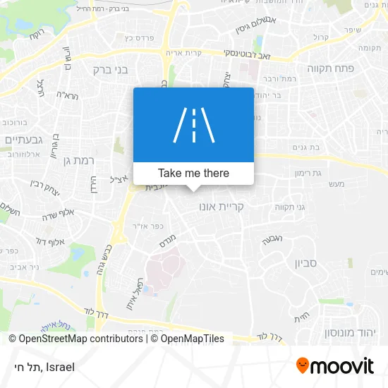 Карта תל חי