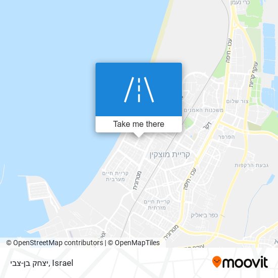 יצחק בן-צבי map