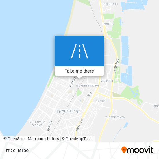 מגידו map