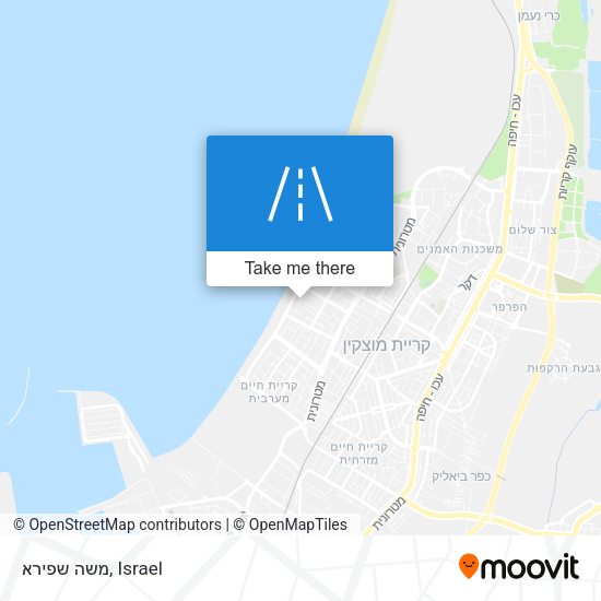 משה שפירא map