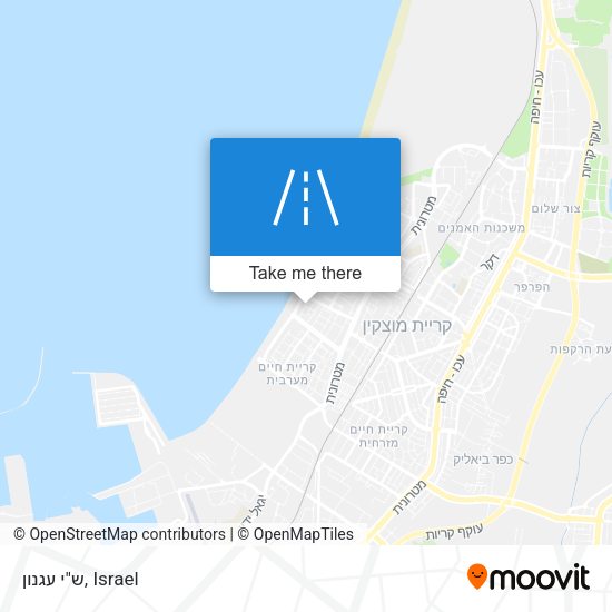 ש"י עגנון map