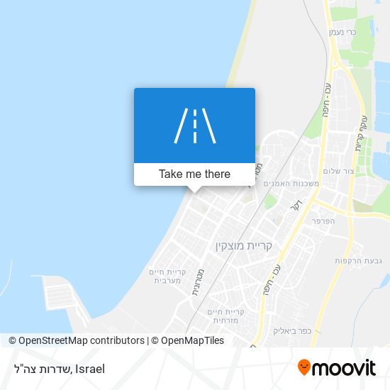 שדרות צה"ל map