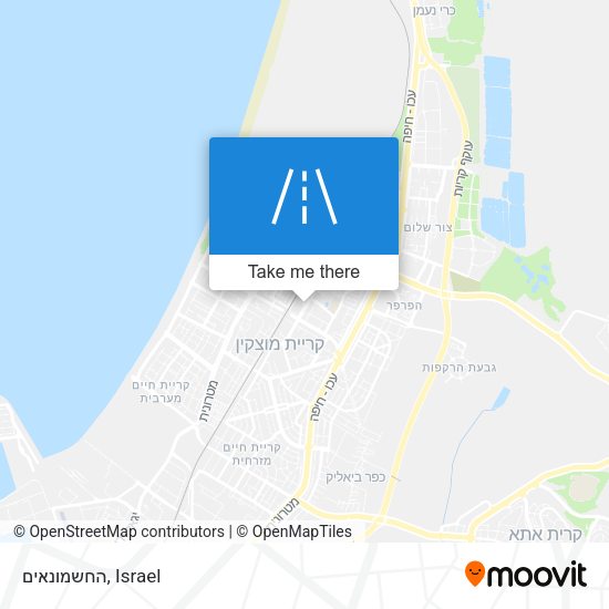 החשמונאים map