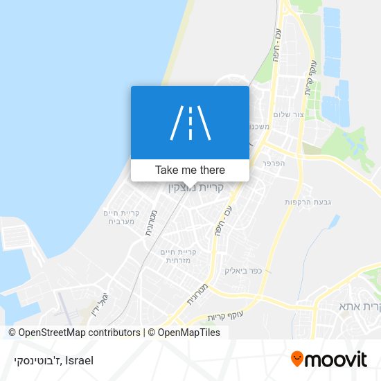 ז'בוטינסקי map