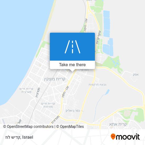 קדיש לוז map
