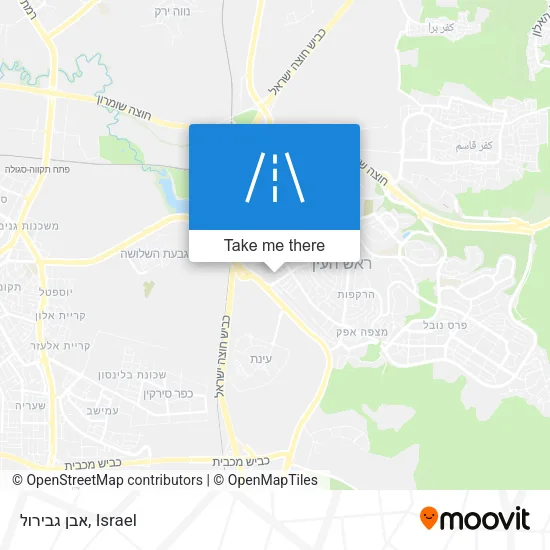 Карта אבן גבירול