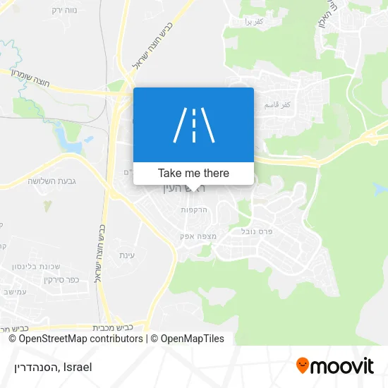 Карта הסנהדרין