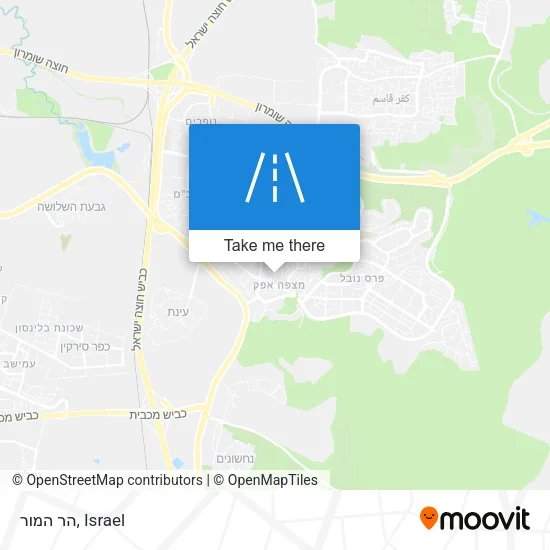 Карта הר המור