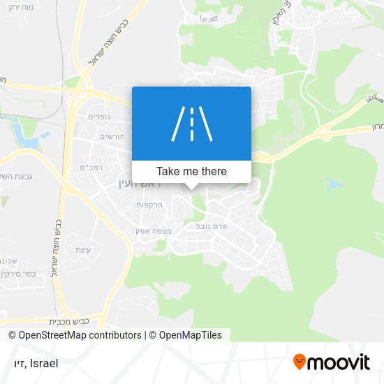 Карта זיו